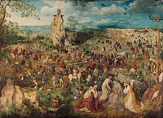 Die Kreuztragung Christi, 1564