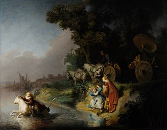 Rembrandt, The Abduction of Europa, 1632