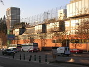 The exterior of the Maravillas School Gymnasium (Madrid)