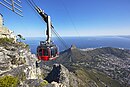 The Table Mountain Aerial Cableway cable cars are branded by MasterCard