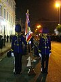 Colour guard of the 2nd Infantry Battalion, 11th Infantry Regiment, King's Guard