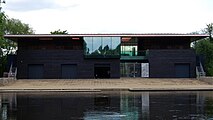 The new Boathouse for the University College Oxford Boat Club.