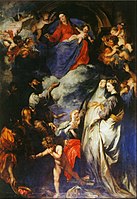 Our Lady of the Rosary by Anthony van Dyck, between 1623 and 1624