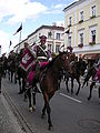 Representative Cavalry Squadron of the Polish Army on military parade in Warsaw, 2006