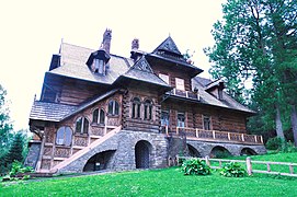 Villa Pod Jedlami in Zakopane (by Stanisław Witkiewicz, 1897)