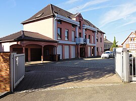 The town hall in Wilwisheim