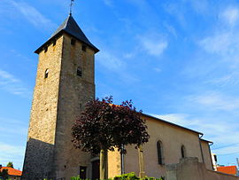 The church in Arraincourt