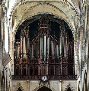 The organ of the cathedral (19th c.)