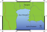 Si Racha is located in Bay of Bangkok