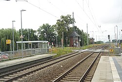 Ducherow railway station