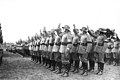 German Reichswehr soldiers swearing the Hitler oath in 1934