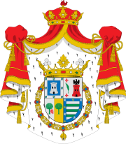 Coat of Arms as Marquess of Comillas (1883-1925)