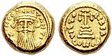 A solidus minted in Carthage, 652 (aged 22).