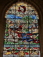 Window of the Conversion of St Paol, Chapel od St James, Seville Cathedral, Spain, Visente Mentdo, 1560