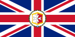Gouverneursflagge von 1875 bis etwa 1898
