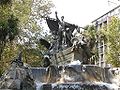 Fuente Alemana in Santiago, ein Brunnen, gestiftet von der deutschen Gemeinschaft