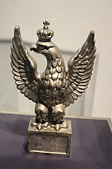 Eagle from the banner of the First Polish Corps