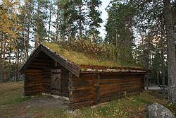 Old cabin in the Våler forest