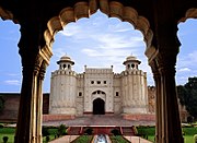 Alamgiri Gate of the Lahore Fort, a UNESCO World Heritage Site
