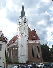 St. Nikola (Landshut), Chorflankenturm