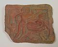 Clay plaque. India, 1st century BCE.