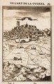 Page from Les Travaux de Mars ou l'Art de la Guerre showing the fortified town of Alburquerque.