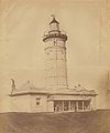 The first Macquarie Lighthouse, built 1816–18; photograph taken in the 1870s; from the 'Papers of James Barnet'