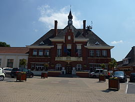 The town hall in Marly