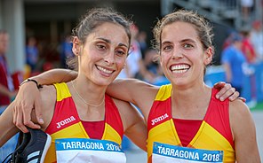 Marta Pérez und Solange Pereira in Tarragona 2018