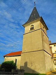 The church in Morville-lès-Vic