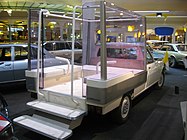 A 504 Pickup used as popemobile