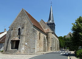 The church in Saint-Méry