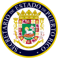 Seal of the secretary of state of Puerto Rico