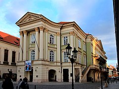 The Estates Theatre in Prague (Czech Republic) is the only theatre left standing where Mozart performed.