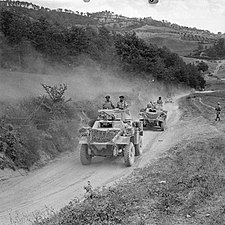 10th Division on the move in Italy