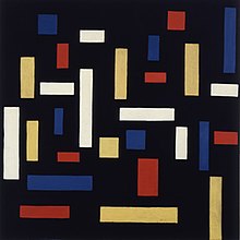 Theo van Doesburg, Composition VII (the three graces) 1917