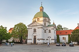 St. Kazimierz Church at New Town Market Square
