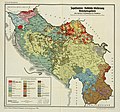 Yugoslavia ethnic map (1940)