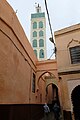 Zawiya of Sidi Kaddour el-Alami (view of the minaret and outer wall)