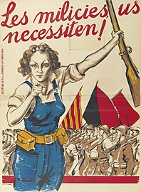 Spanish Civil War Anarchist poster, 1936