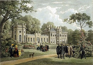 Johnston's Twickenham house in 1844