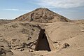 The pyramid of Piye, founder of the 25th Dynasty, at El-Kurru, Sudan.
