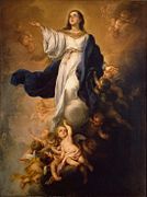 Immaculate Conception (1680), by Bartolomé Esteban Murillo, Hermitage Museum, St. Petersburg
