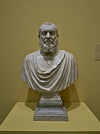 Bust of Juanelo Turriano, attributed to Pompeo Leoni