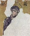 Mother of God, mosaic icon, Hagia Sophia (12th century)