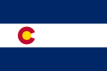 Flag of Colorado (December 4, 1911 – March 31, 1964)