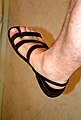 Grecian sandals.