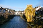 Die Ill in Feldkirch, Blick vom Illsteg