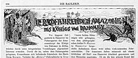 Article header illustration by Frank C. Papé in "Radlerin und Radler" magazine. (1898).