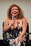 Justina Machado at the ATX Television Festival presentation of the TV show "Queen of the South"